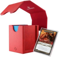10. Gamegenic: Squire PLUS 100+ XL - Pudełko na Karty - Red